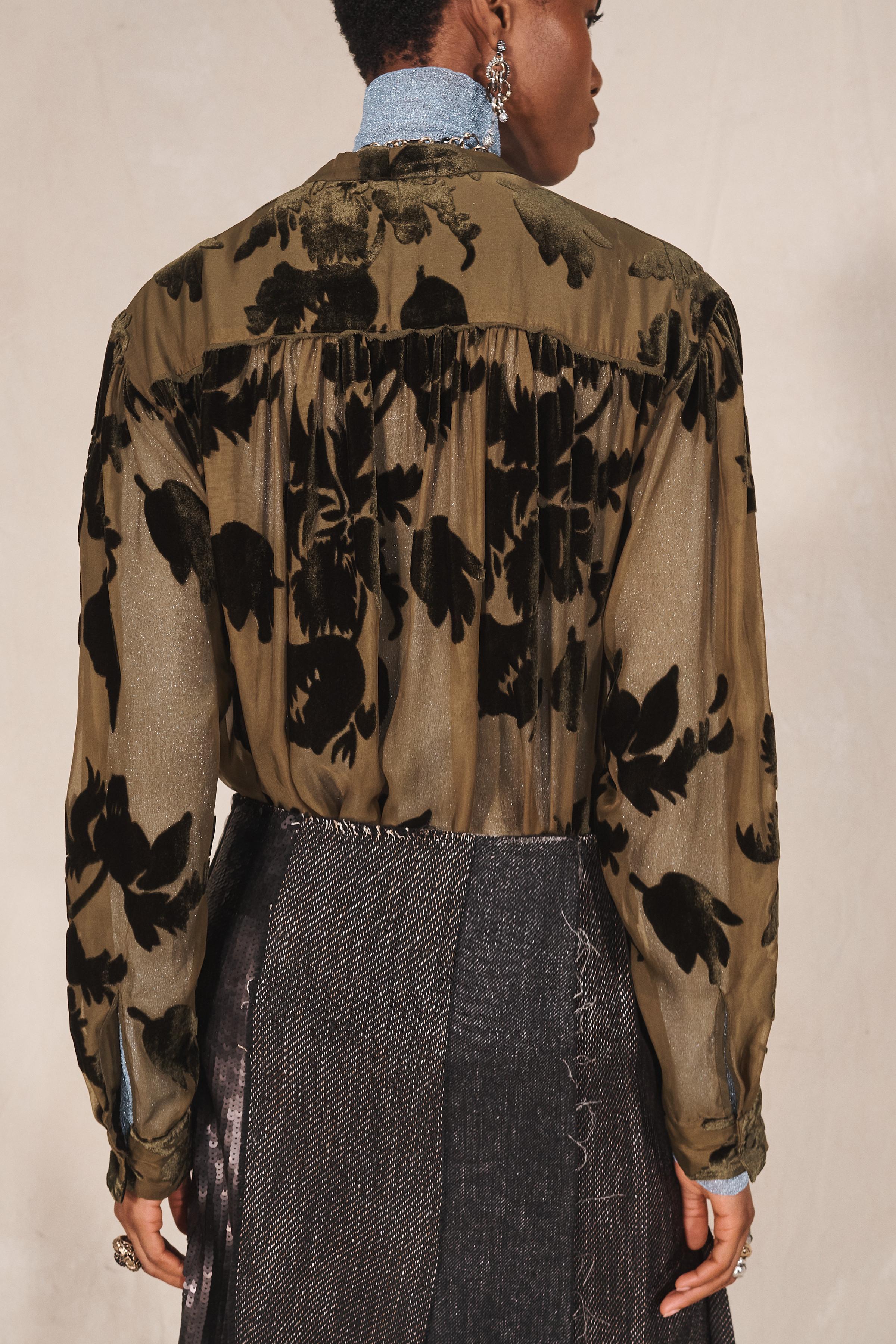 LIMITED EDITION DEVORÉ TIE TOP