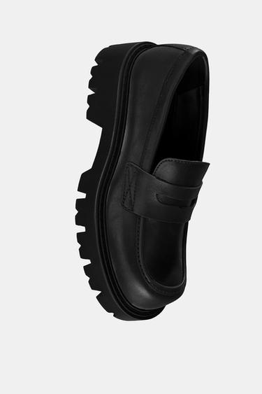CHUNKY PENNY LOAFERS - Black de Zara - Image 2