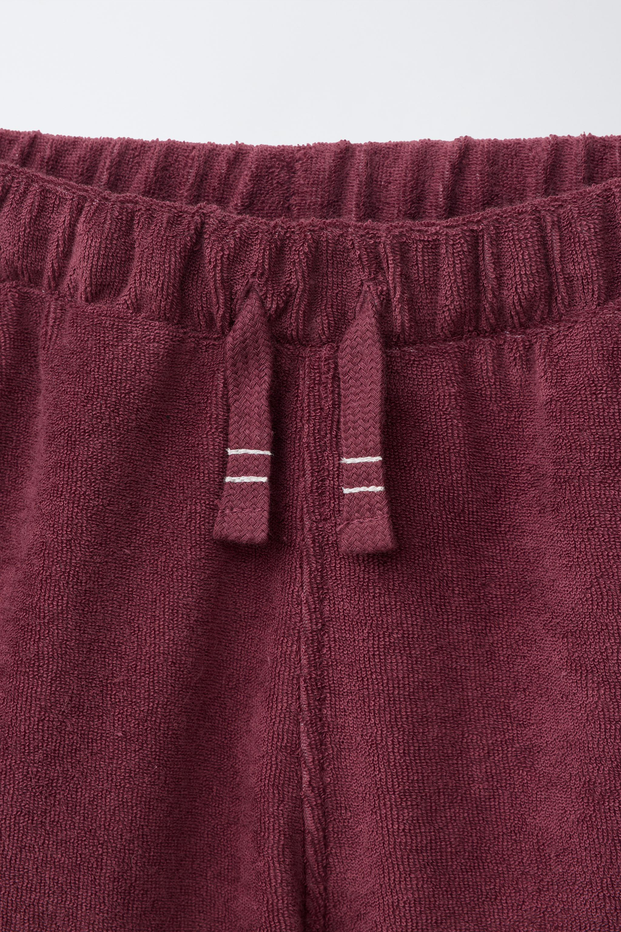 Детские шорты Zara TERRYCLOTH SHORTS — фото 4
