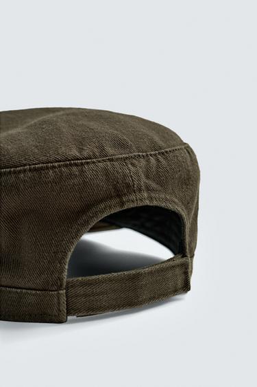 WASHED COTTON CAP - Brown by Zara - Image 6