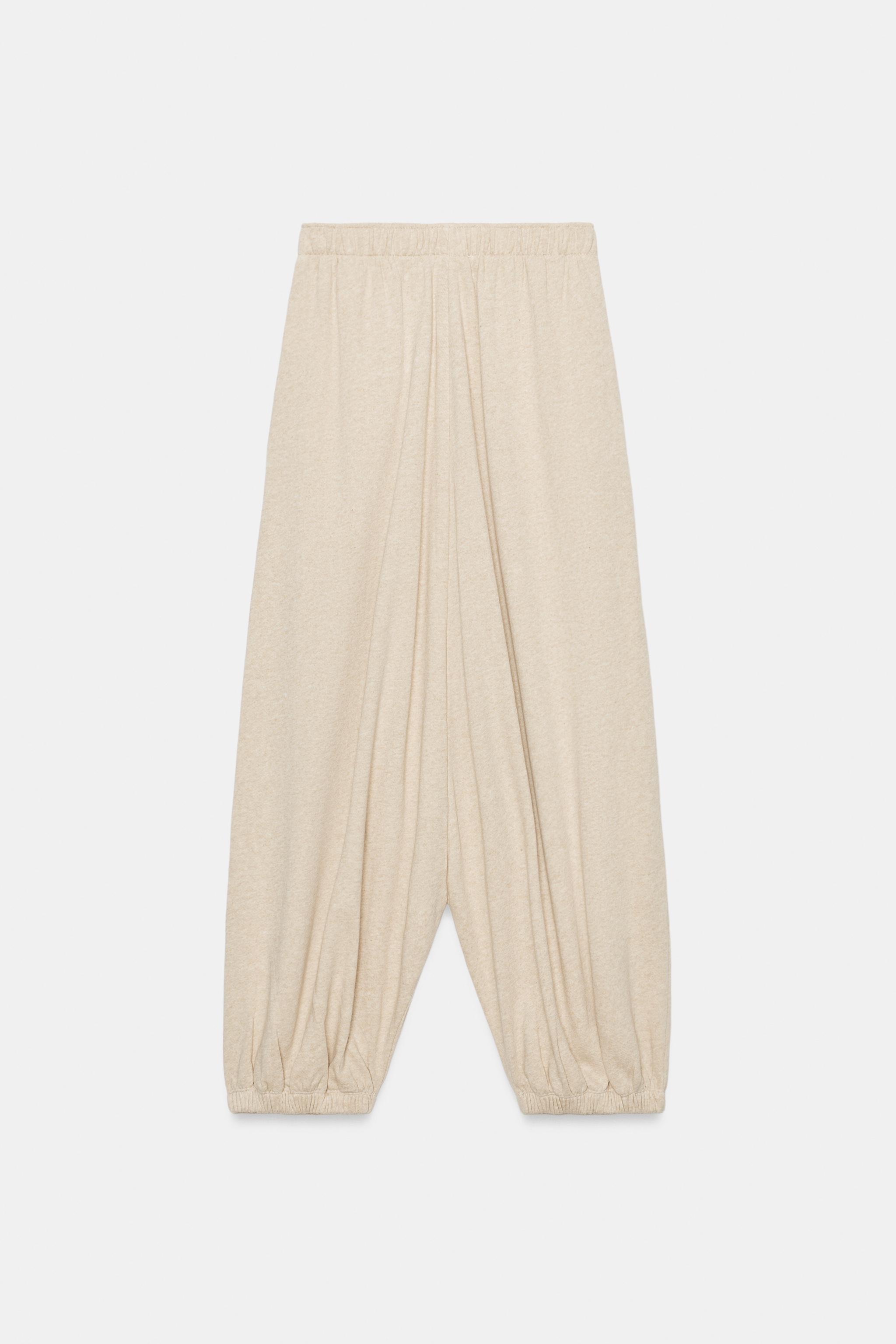 Zara Şalvar Pantolon görsel 8