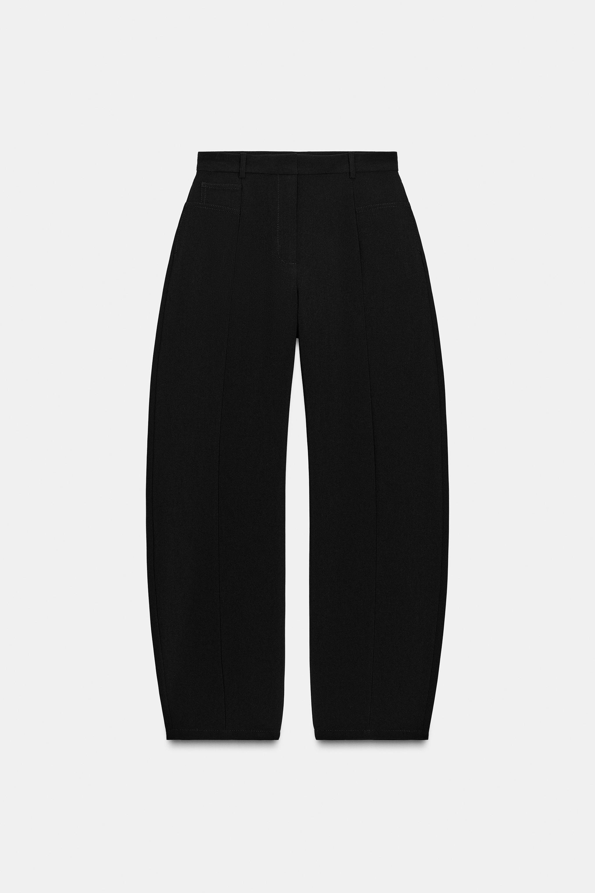 ZW COLLECTION BALLOON TROUSERS - Black | ZARA South Africa