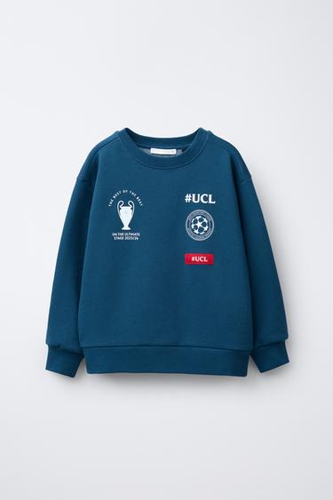 SUDADERA UEFA CHAMPIONS LEAGUE ® - Azul claro de Zara