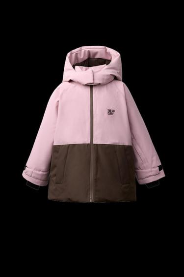 CAZADORA CAPUCHA WATERPROOF Y WINDPROOF COLOR BLOCK RECCO® SYSTEM SKI COLLECTION - Rosa de Zara