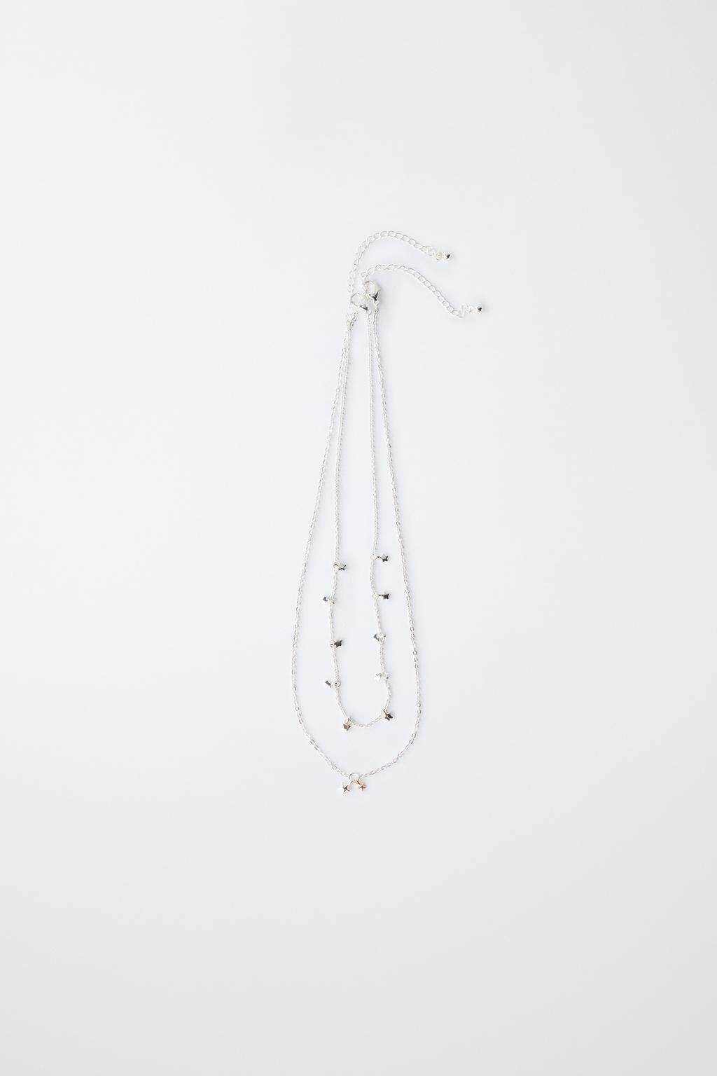 PACK OF TWO STAR NECKLACES