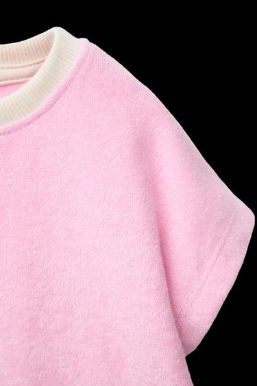 GARNITUR HANDTUCH, T-SHIRT UND BERMUDA - Rosa von Zara