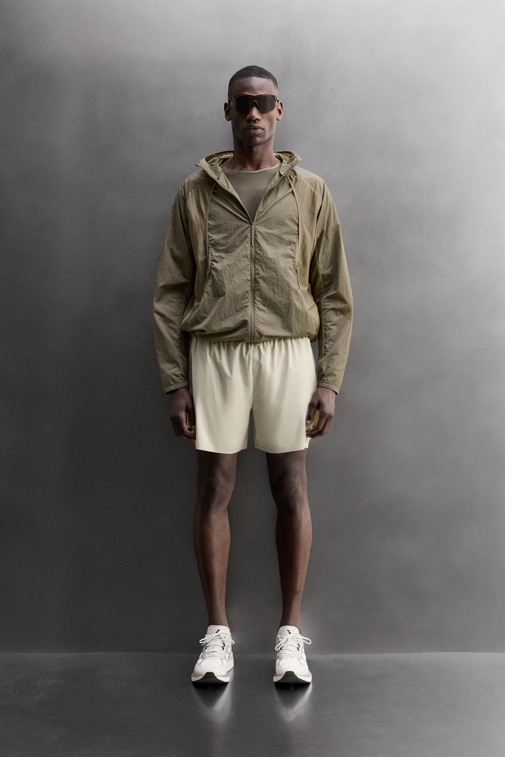 Мужские куртки Zara RUNNING WIND BREAKER WITH VENTS