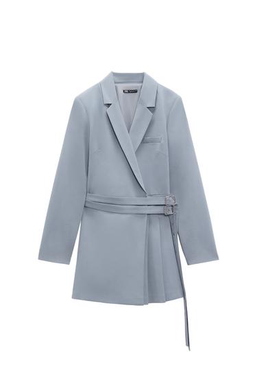 VESTIDO BLAZER TABLAS