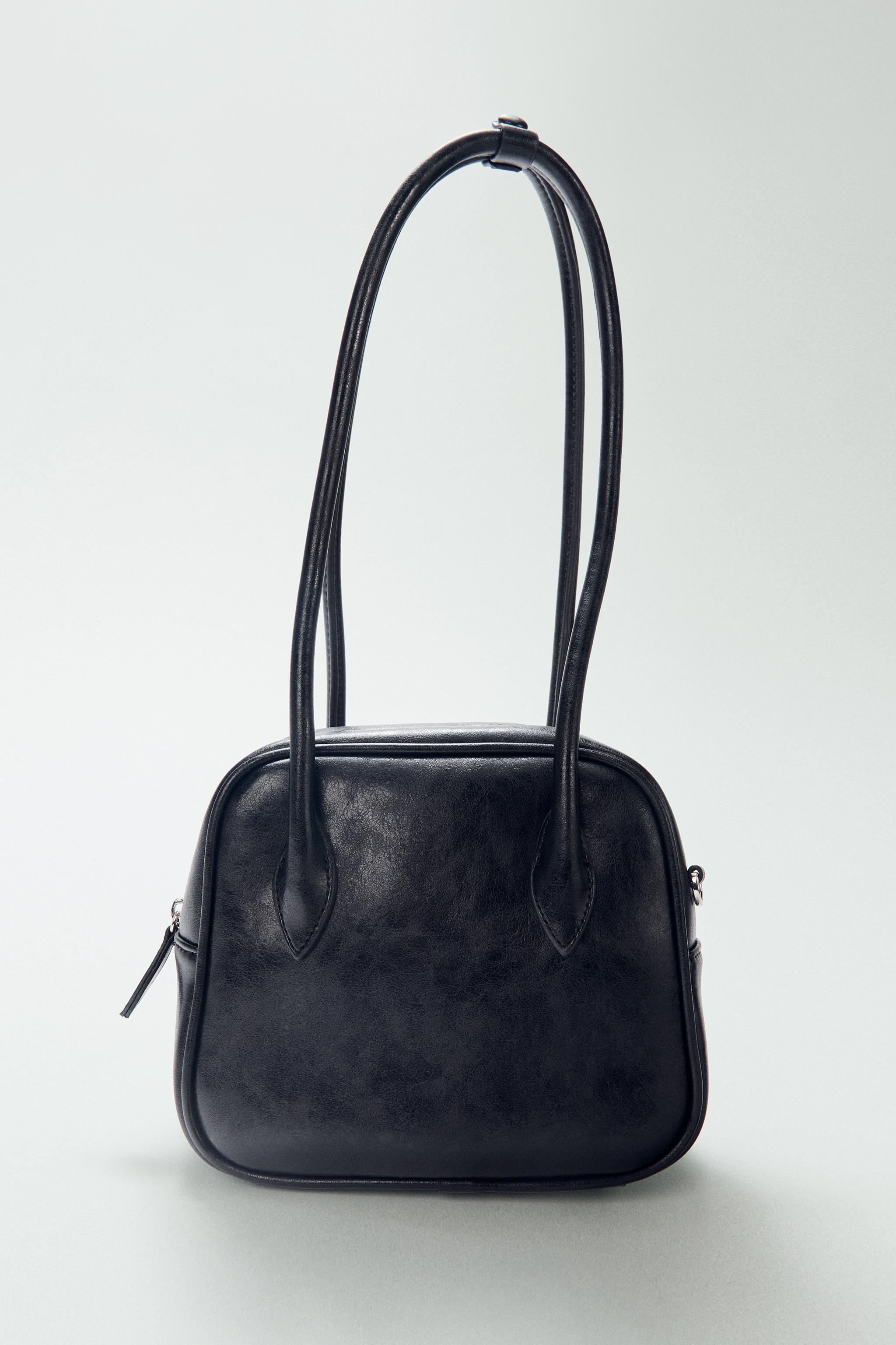 ZARA レザーバッグ ZARA - ZARA レザーバケットバッグの通販 by dress_me_up's shop