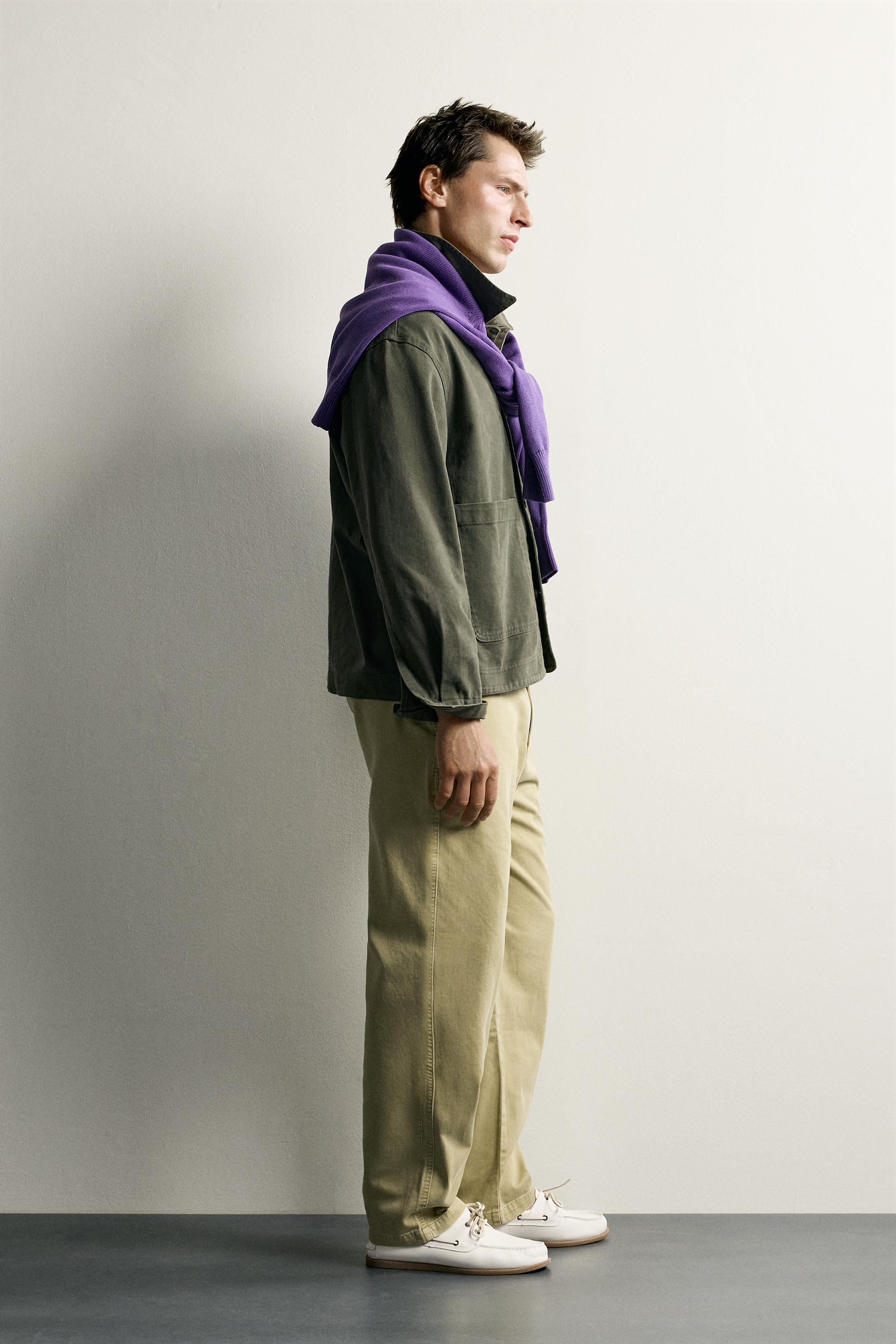 STRAIGHT FIT CHINO PANTS