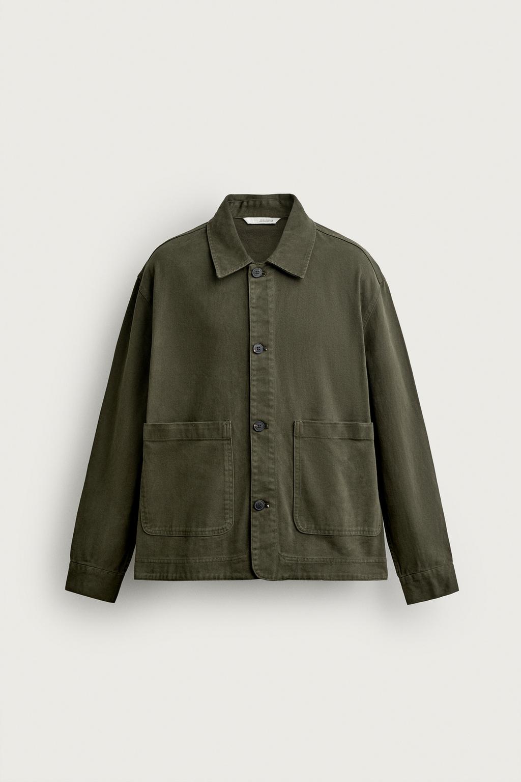 RELAXED FIT POCKET OVERSHIRT