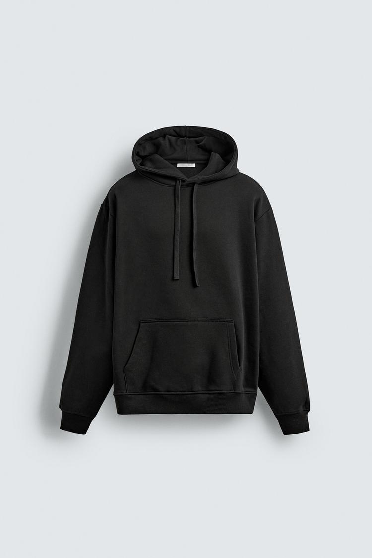 ZARA BASIC HEAVYWEIGHT HOODIE