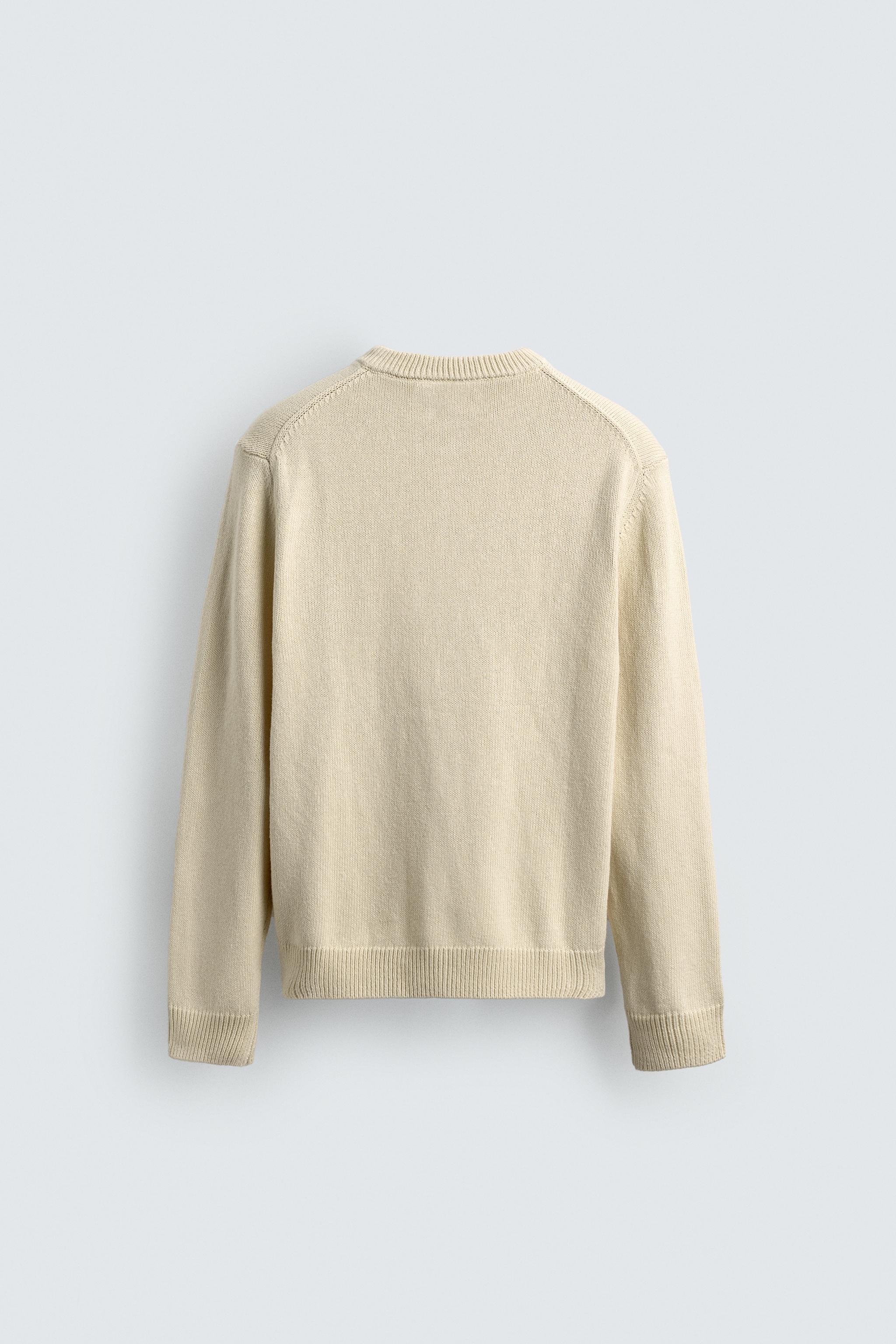 REGULAR FIT COTTON-LINEN CARDIGAN
