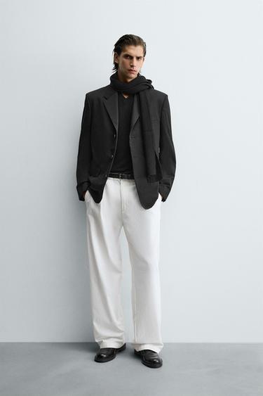 BLAZER بدلة LIMITED EDITION - أسود الخاص بـ Zara