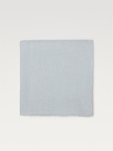 Zara Plain 100% linen scarf - Ice