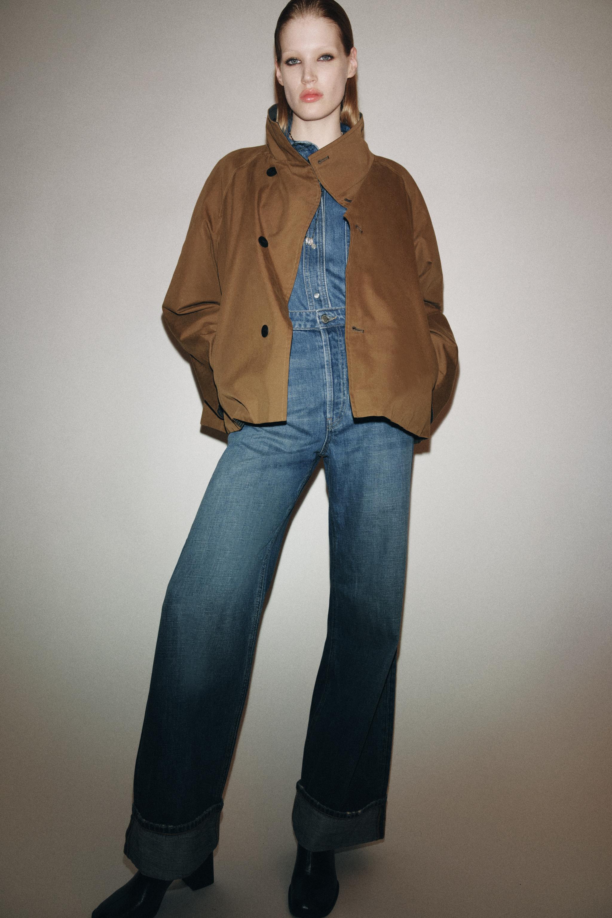 ZARA　ザラ　ベルト付きダウンコート　黒　ブラック　L ザラ」が2024-25年秋冬“ストゥディオ コレクション”を発売