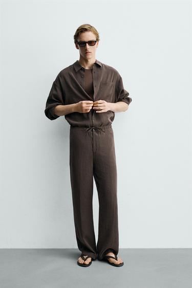 SOFT FLOWING SHIRT - Brown by Zara - Image 0