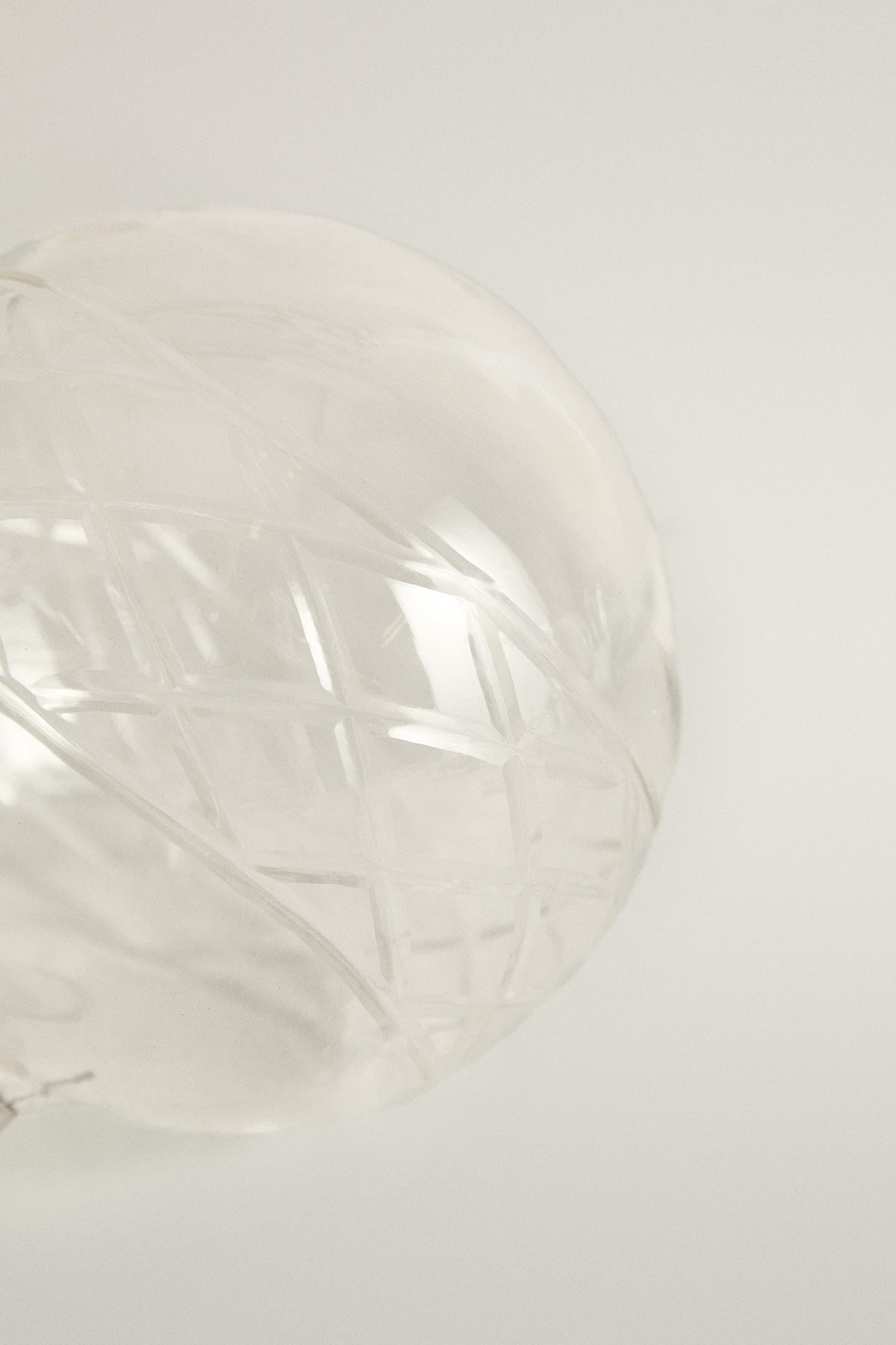Ёлочные украшения Zara Carved Crystal Christmas Tree Ornament, цвет: Прозрачный — фото 4