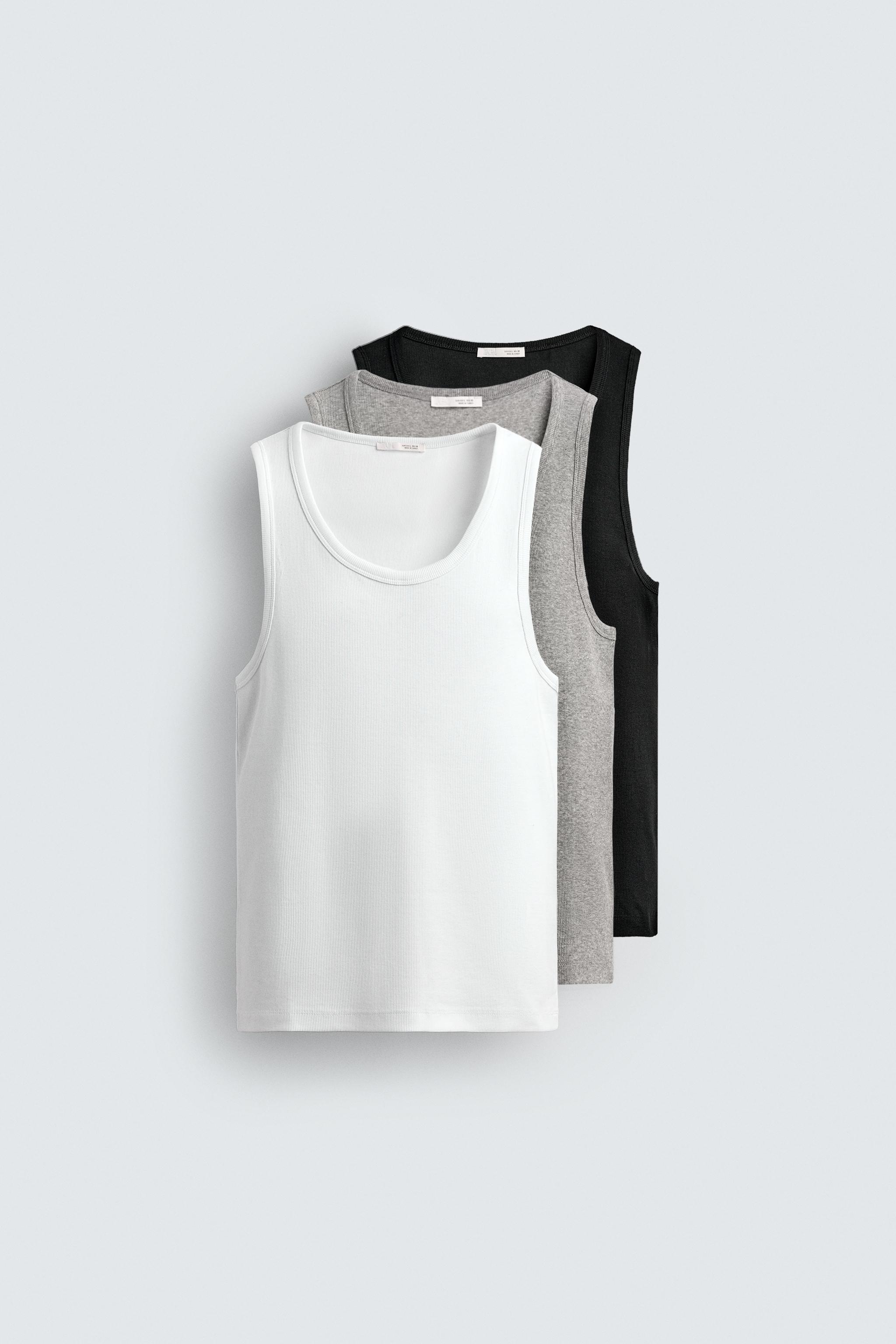 THREE-PACK OF BASIC TANK TOPS
