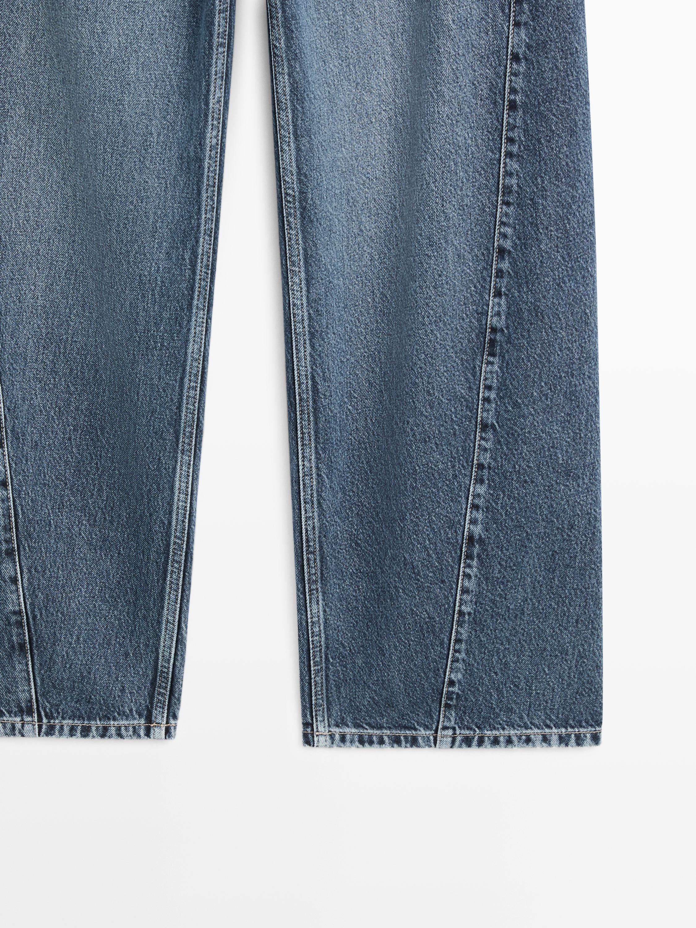 Jean barrel fit