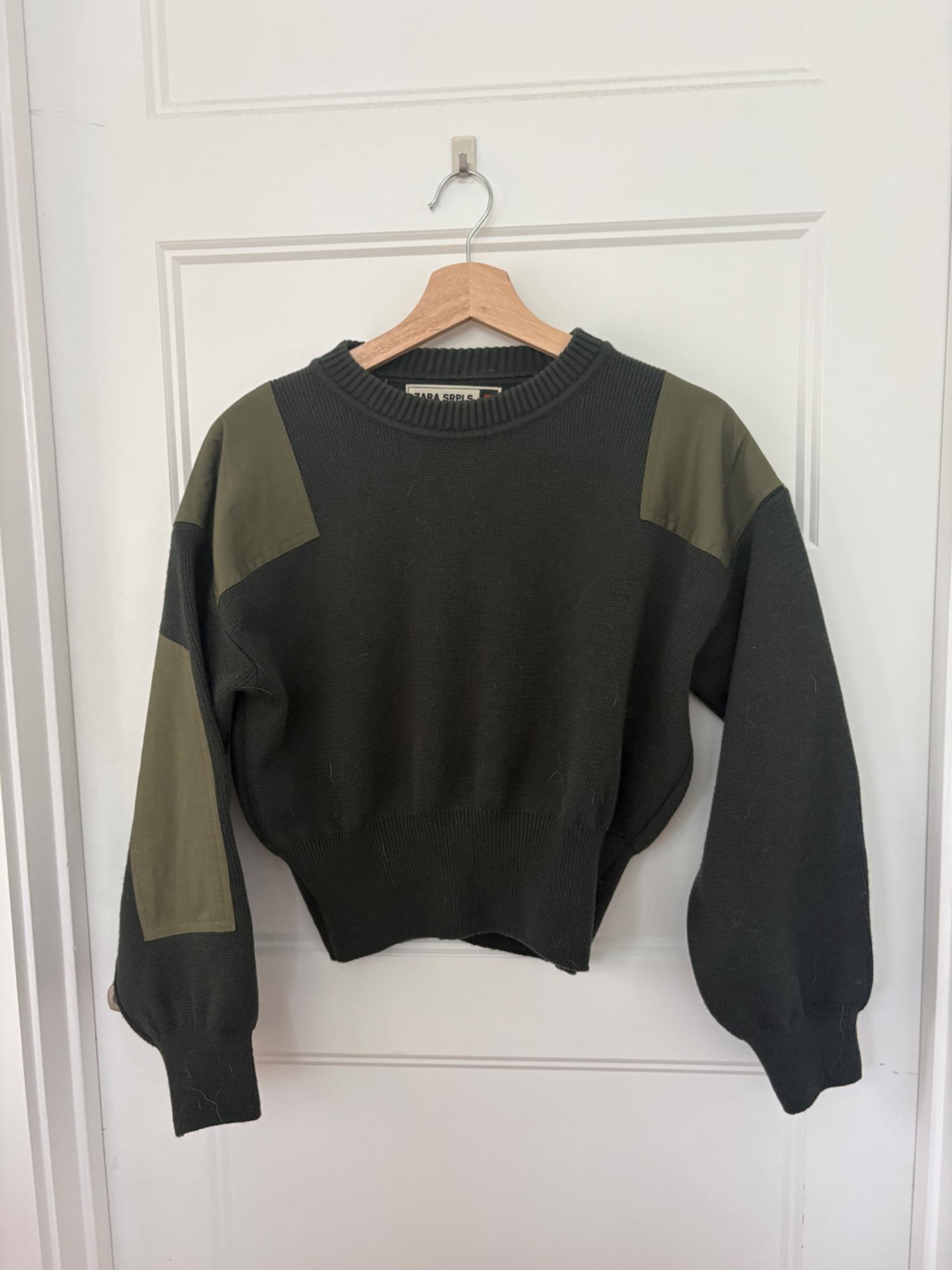 SRPLS PTCHWRK SWTR SECOND HAND | Zara Preowned