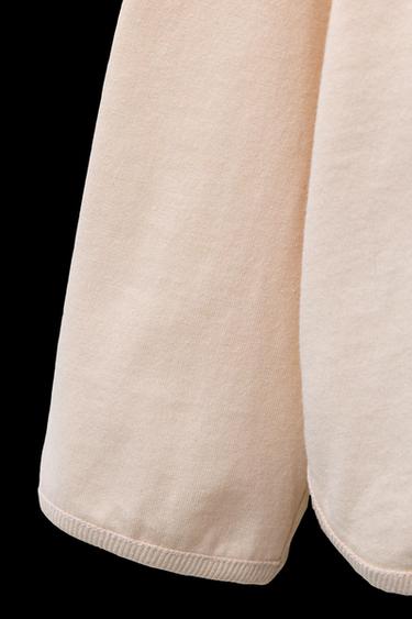 CAMISETA TEXTO PARCHES - Rosa claro de Zara