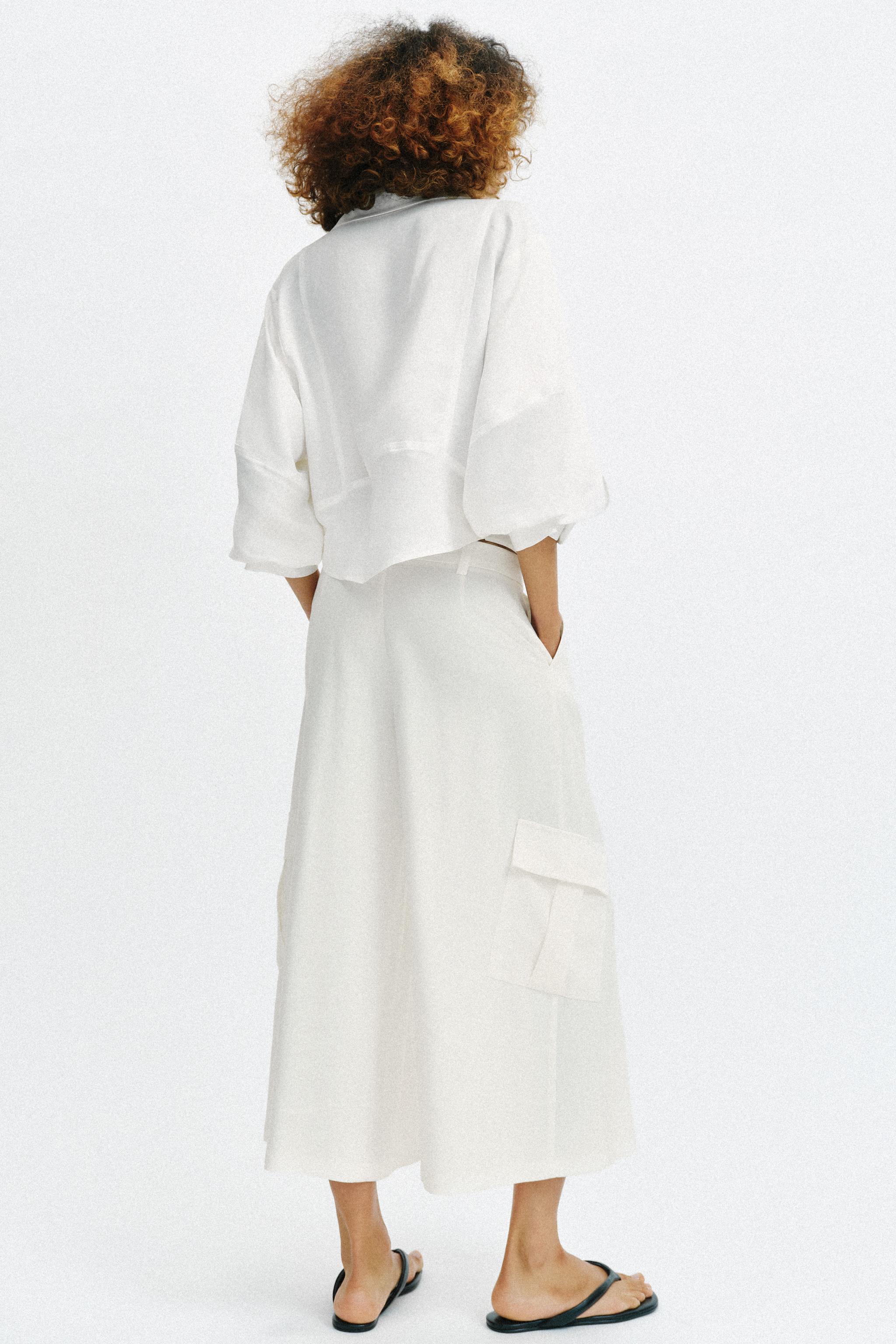 JUPE-CULOTTE AVEC POCHES