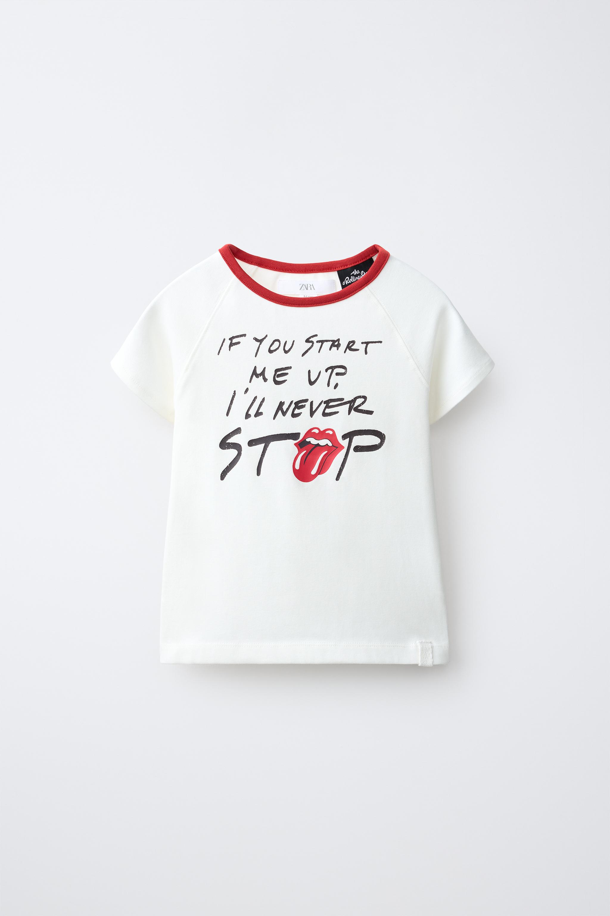 ROLLING STONES © PRINT T-SHIRT — White