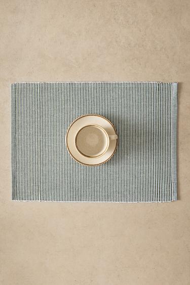 Zara NEEDLECORD PLACEMAT - Green