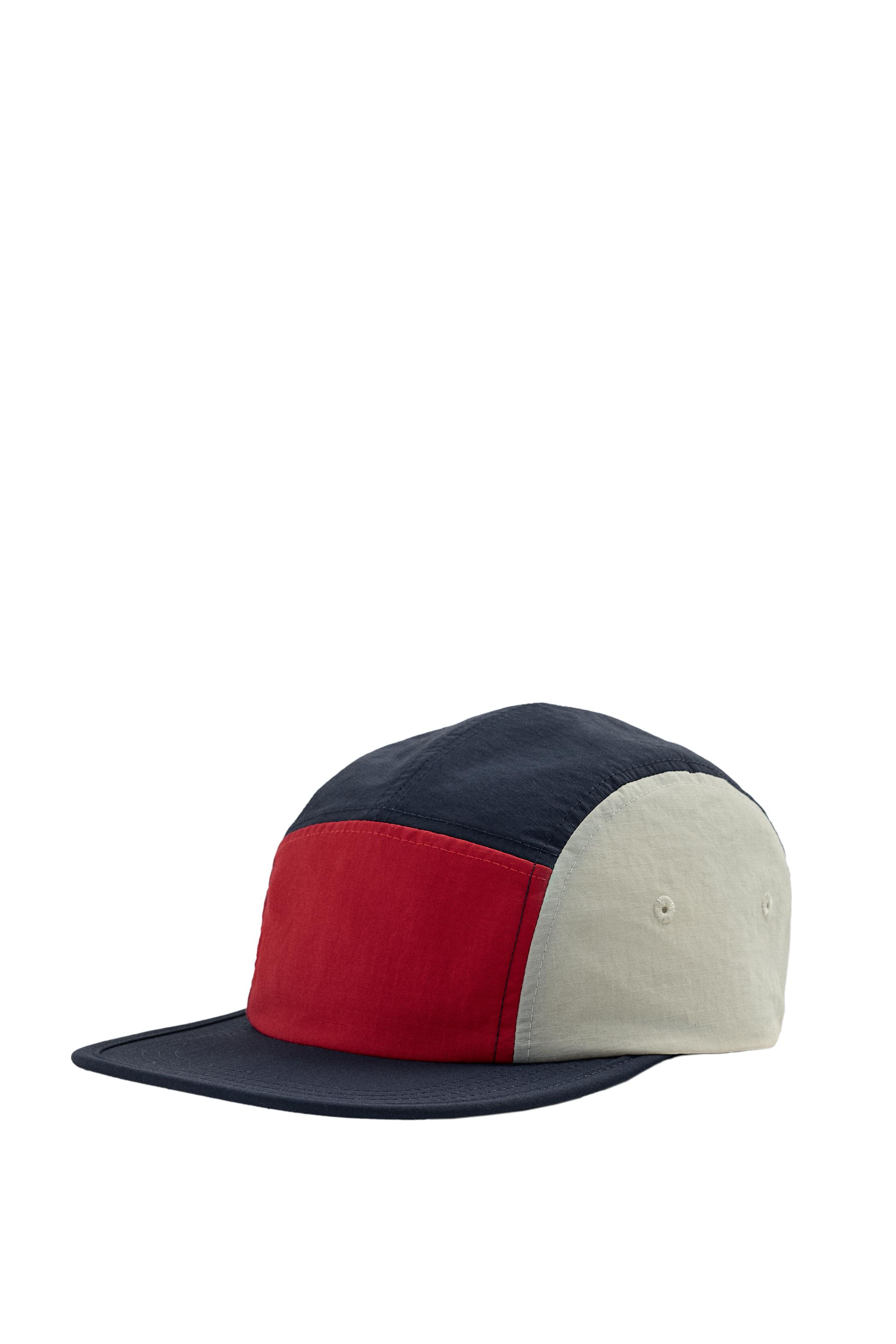 COLOR BLOCK FLAT VISOR TECHNICAL CAP - Navy blue | ZARA United States