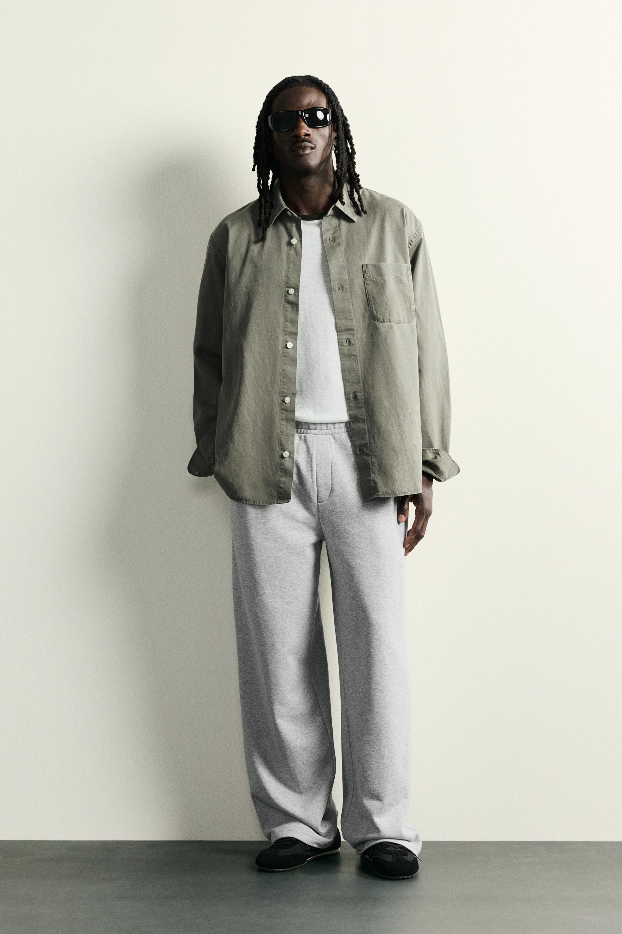 パンツ (グレー・灰色) | メンズ | ZARA 日本