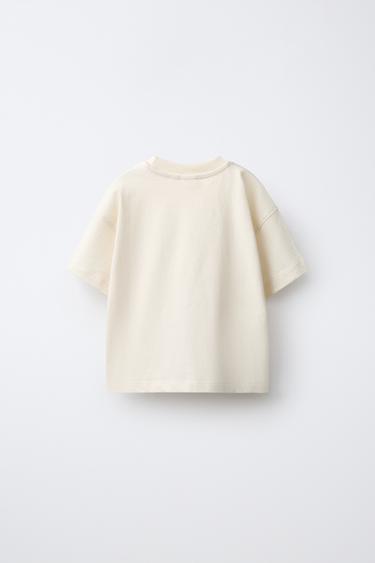 VARSITY GRAPHIC T-SHIRT — Ecru 2