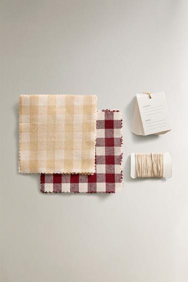 LABEL AND FABRIC SET - GARNET by Zara