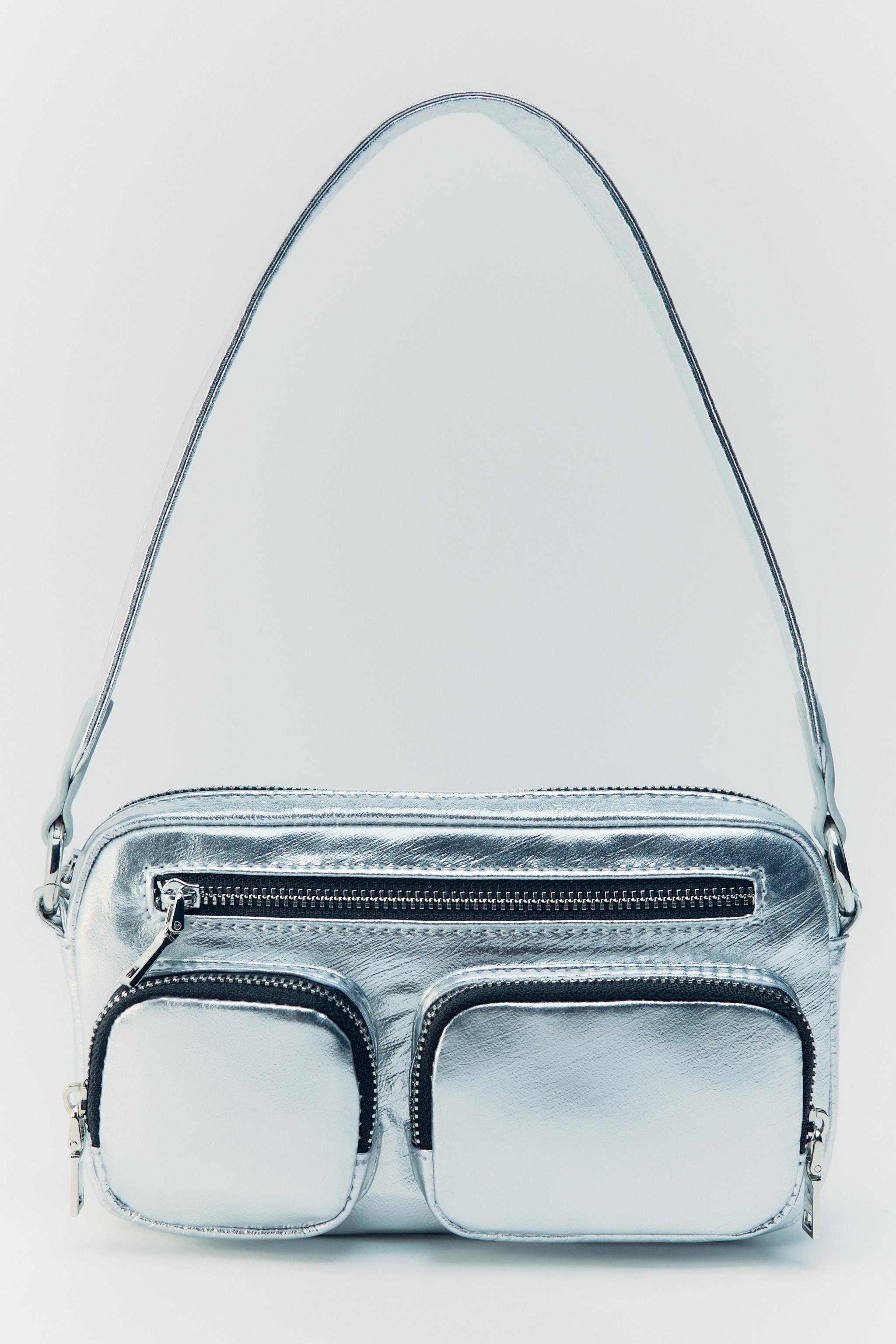 Silver best sale bag zara