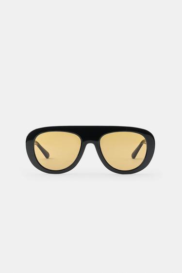LUNETTES DE SOLEIL MAXI MASQUE - Noir de Zara - Image 2