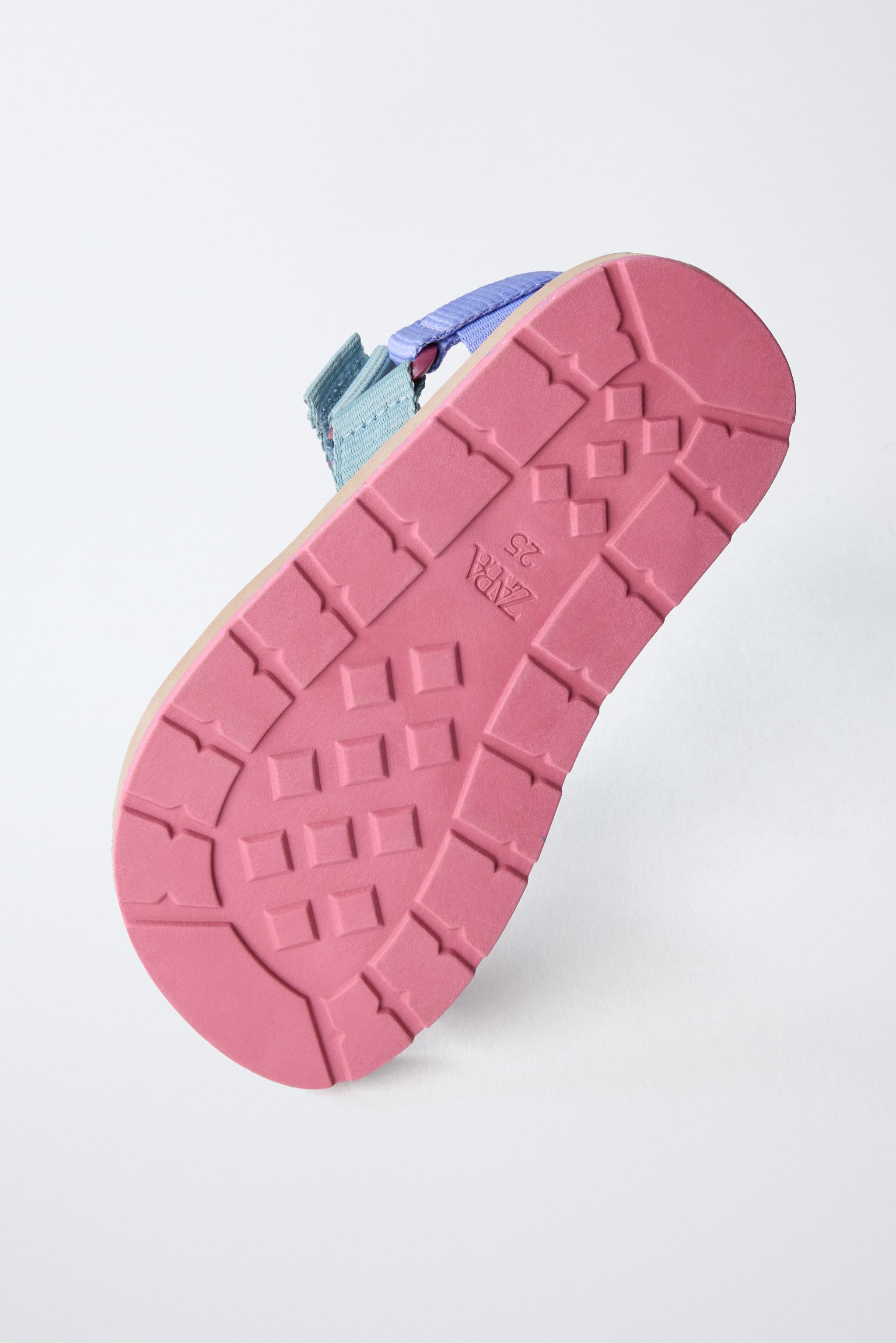 どる子 COLOR TECHNICAL SANDALS - Pink | ZARA United States