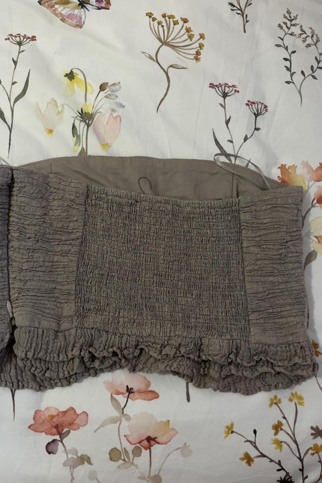 DRAPED CROP TOP - Image 2