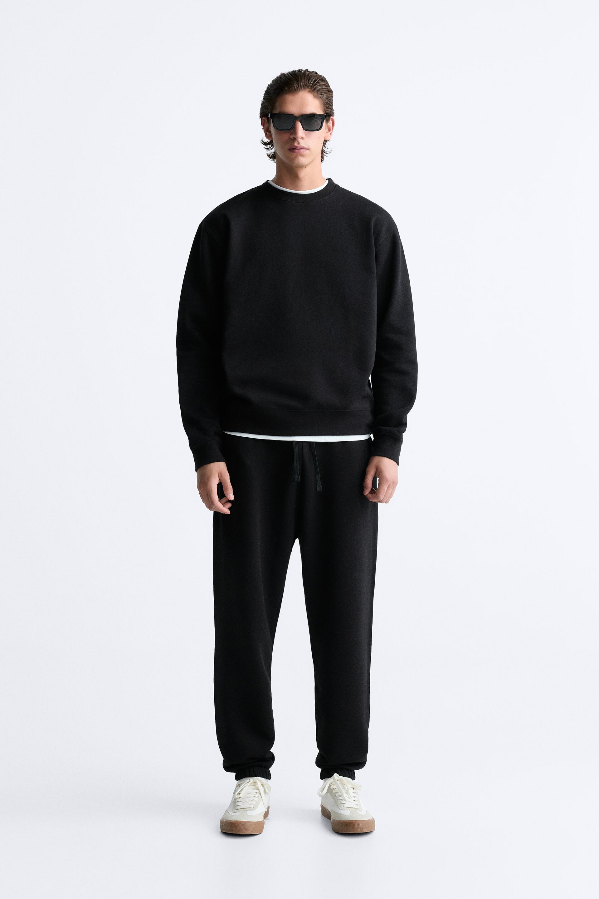 Oversized crew outlet neck men