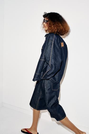 ДЖИНСОВА КУРТКА Z1975 - Блакитний Zara