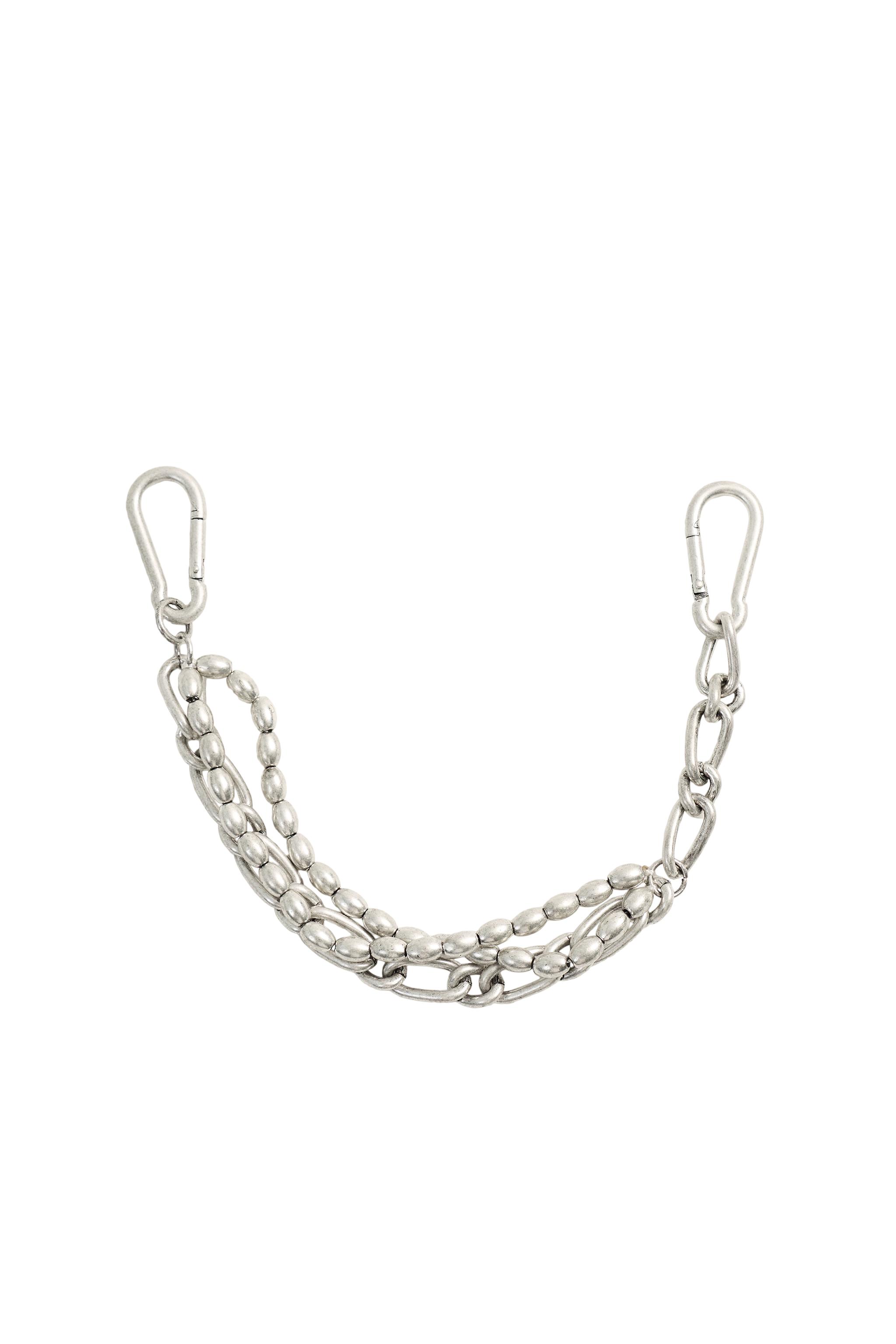 METAL CHAIN KEYCHAIN - Silver | ZARA United States