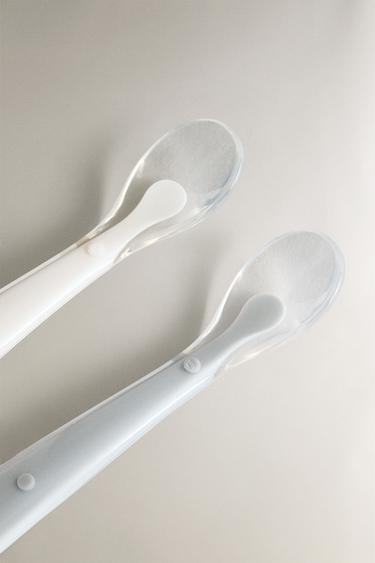 CHILDREN'S SET OF SILICONE SPOONS - Greyish by Zara - Image 2