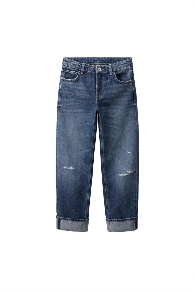 JEANS STRAIGHT ROTOS