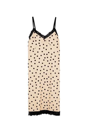 POLKA DOT CAMISOLE DRESS
