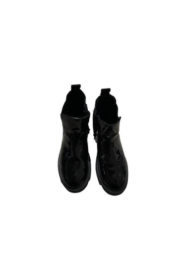 BLACK SHINNY BOOTS SIZE 33 KIDS