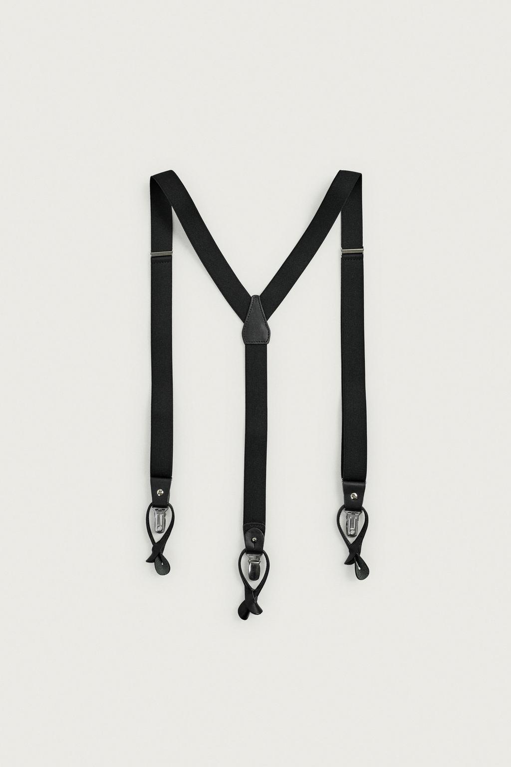 LEATHER DETAIL BRACES