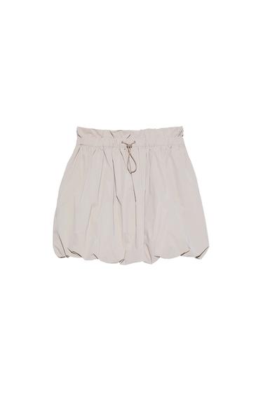 VOLUMINOUS MINI SKIRT