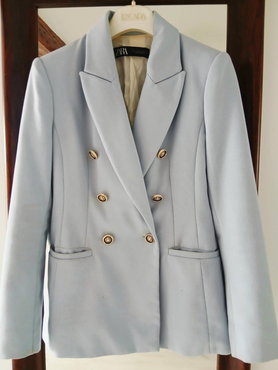 FITTED DOUBLE-BREASTED BLAZER - Image 5