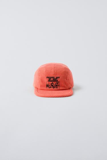 MICKEY MOUSE AND FRIENDS © DISNEY CORDUROY CAP - Orange by Zara - Image 0