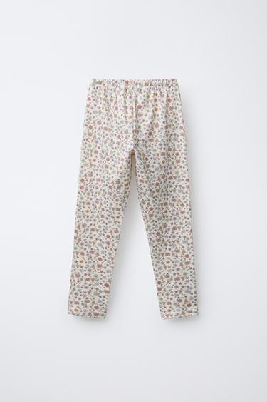 6-14 ANS/ PYJAMA PETITES FLEURS - Écru de Zara - Image 5