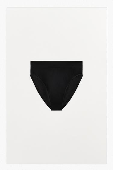 HIGH-RISE BRIEFS - Black by Zara
